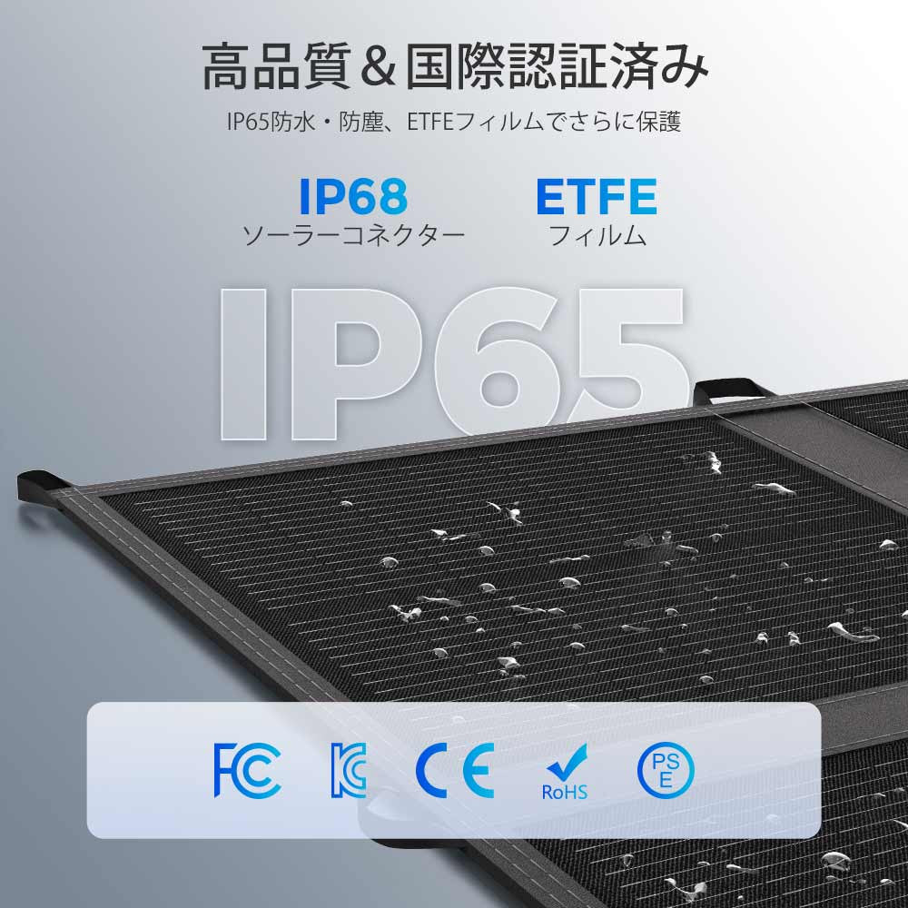 400W 折り畳みソーラーパネルブランケット