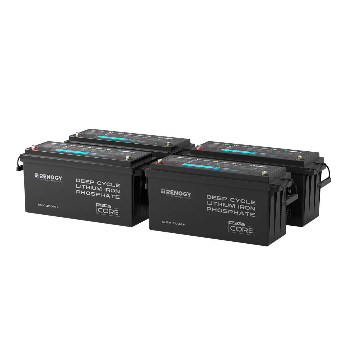 12.8V 200Ah Core シリーズ リン酸鉄リチウムイオンバッテリー Bluetooth内蔵