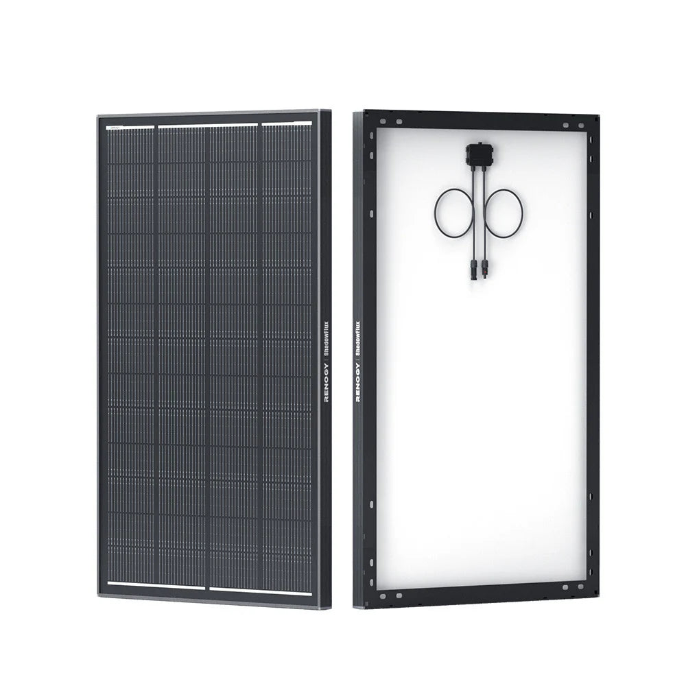200W/120W ShadowFluxシリーズ 影に強い N型 高効率ソーラーパネル