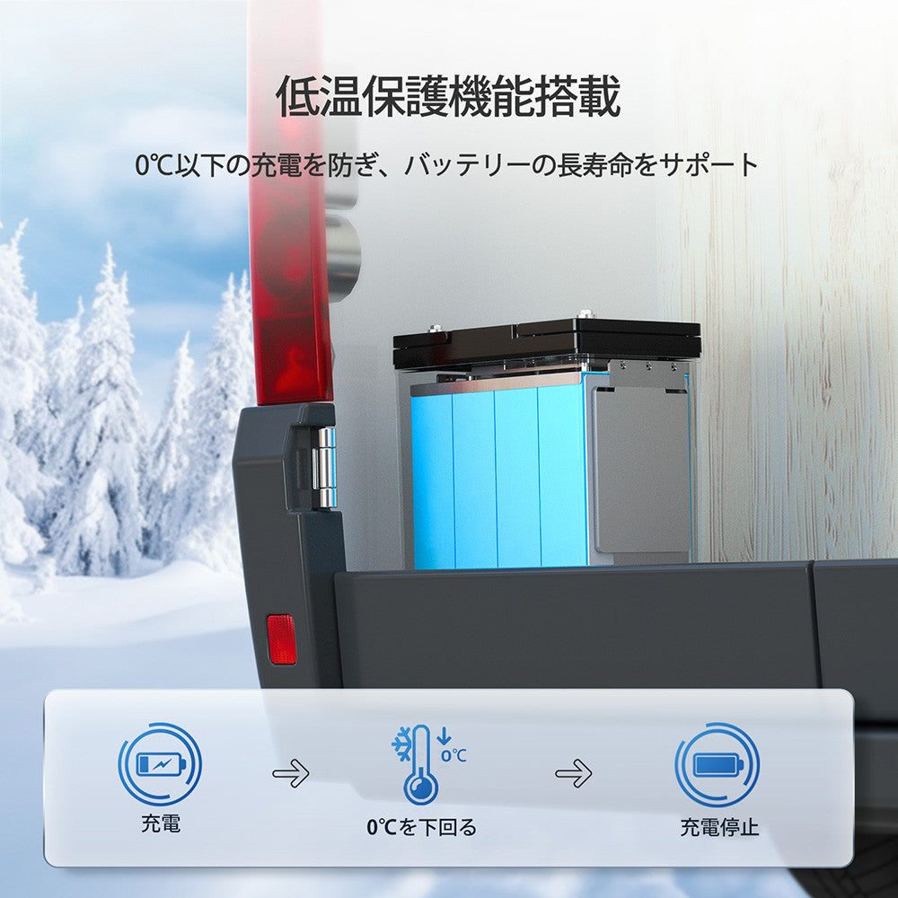 【2点/4点セット】12V 100Ah Core シリーズ Mini リン酸鉄リチウムイオンバッテリー