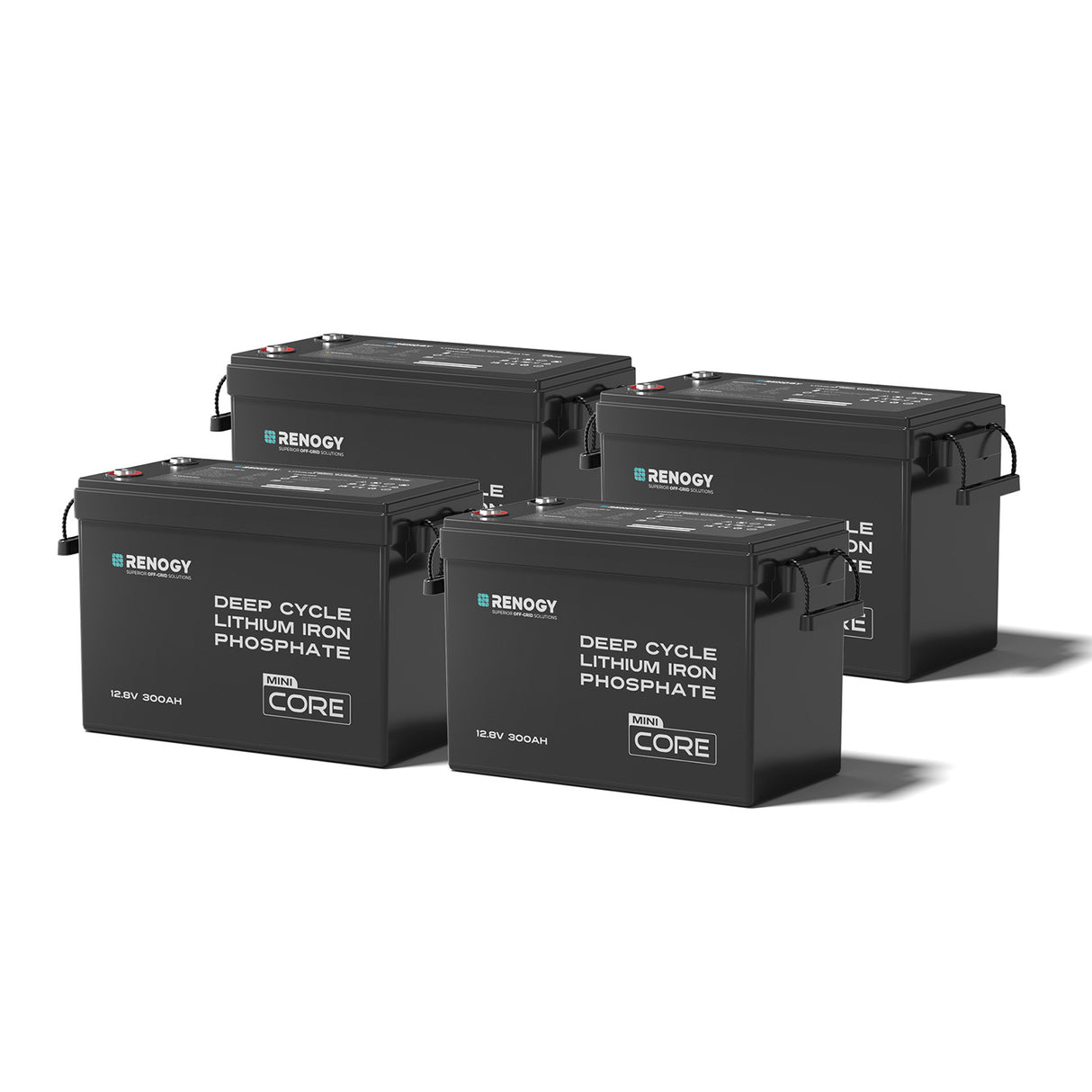 【2点/4点セット】12V 300Ah Coreシリーズ Mini リン酸鉄リチウムイオンバッテリー