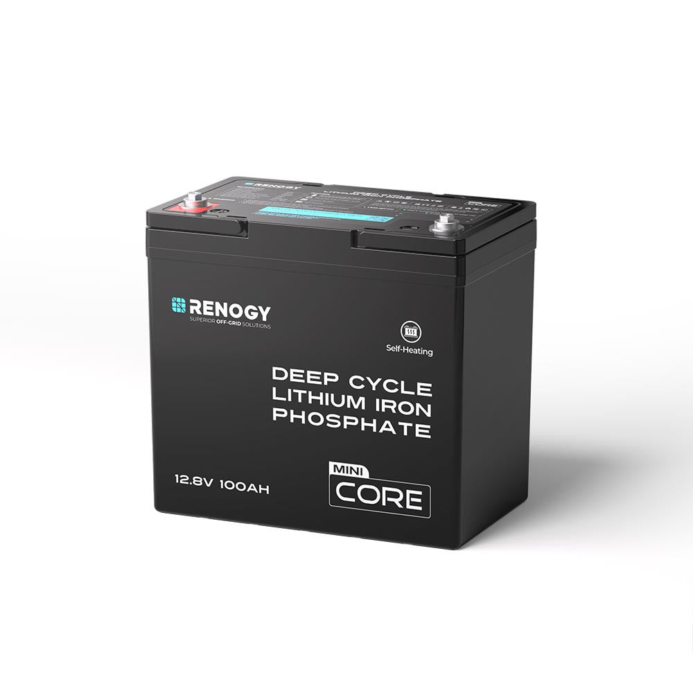ヒート機能付き 12V 100Ah Coreシリーズ Mini リン酸鉄リチウムバッテリー