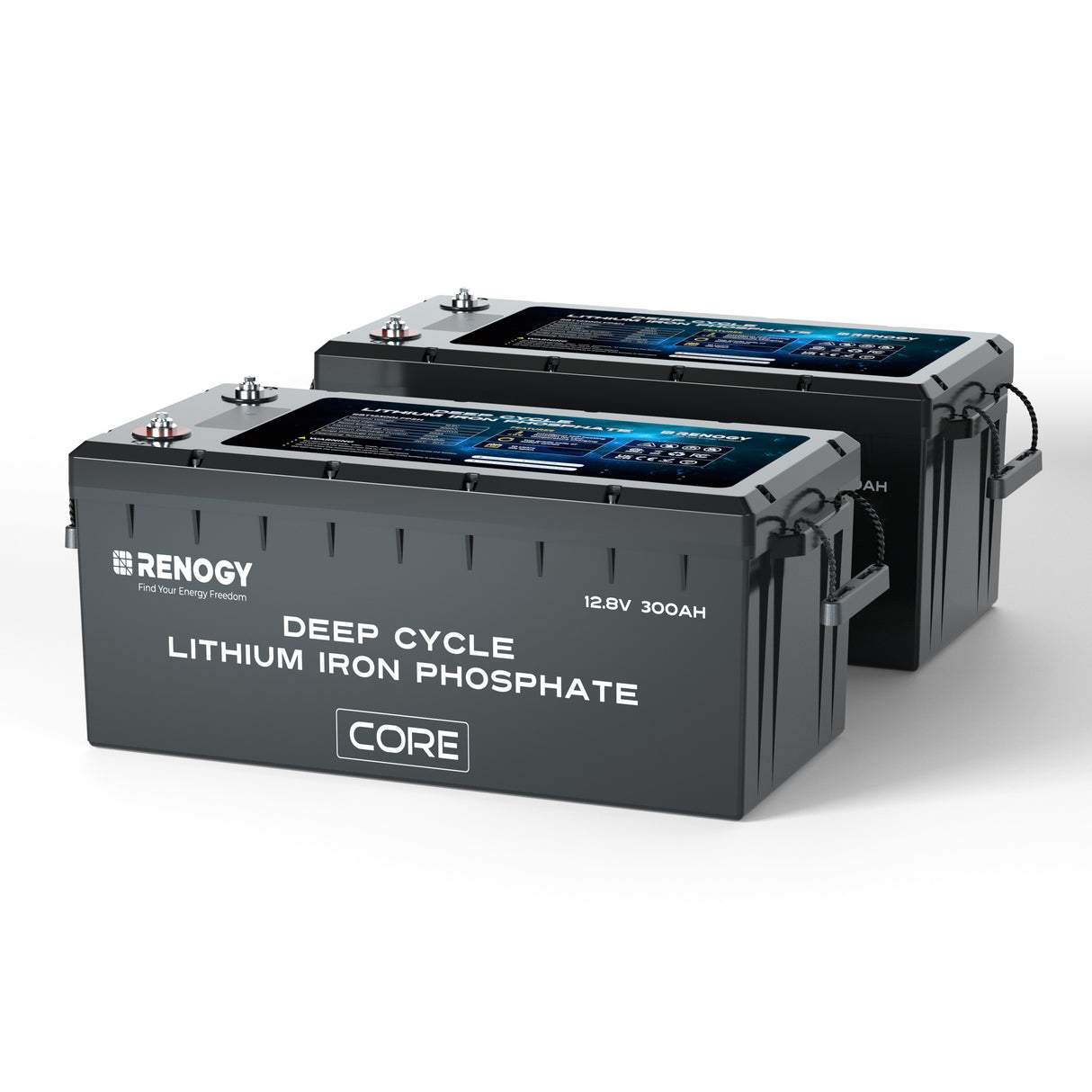 ヒート機能付き12V 300Ah Core LTシリーズ リン酸鉄リチウムイオンバッテリー
