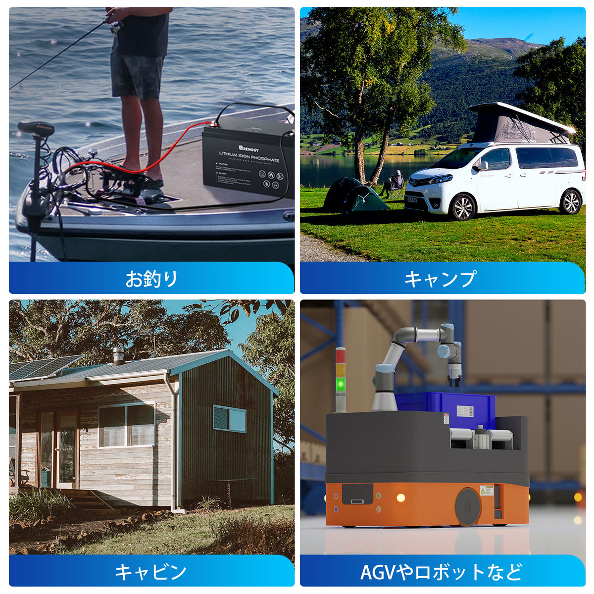 24V 50AH リン酸鉄リチウムイオンバッテリー