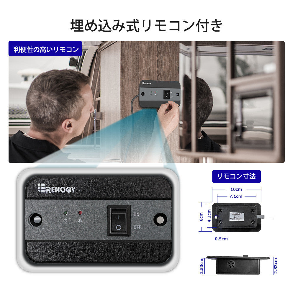 2000W/1000W 12V 純正弦波インバーター DC-AC 50/60HZ切替可能 オフグリッド キャンピングカー モーターホーム用