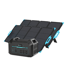 ソーラーポータブル電源セット