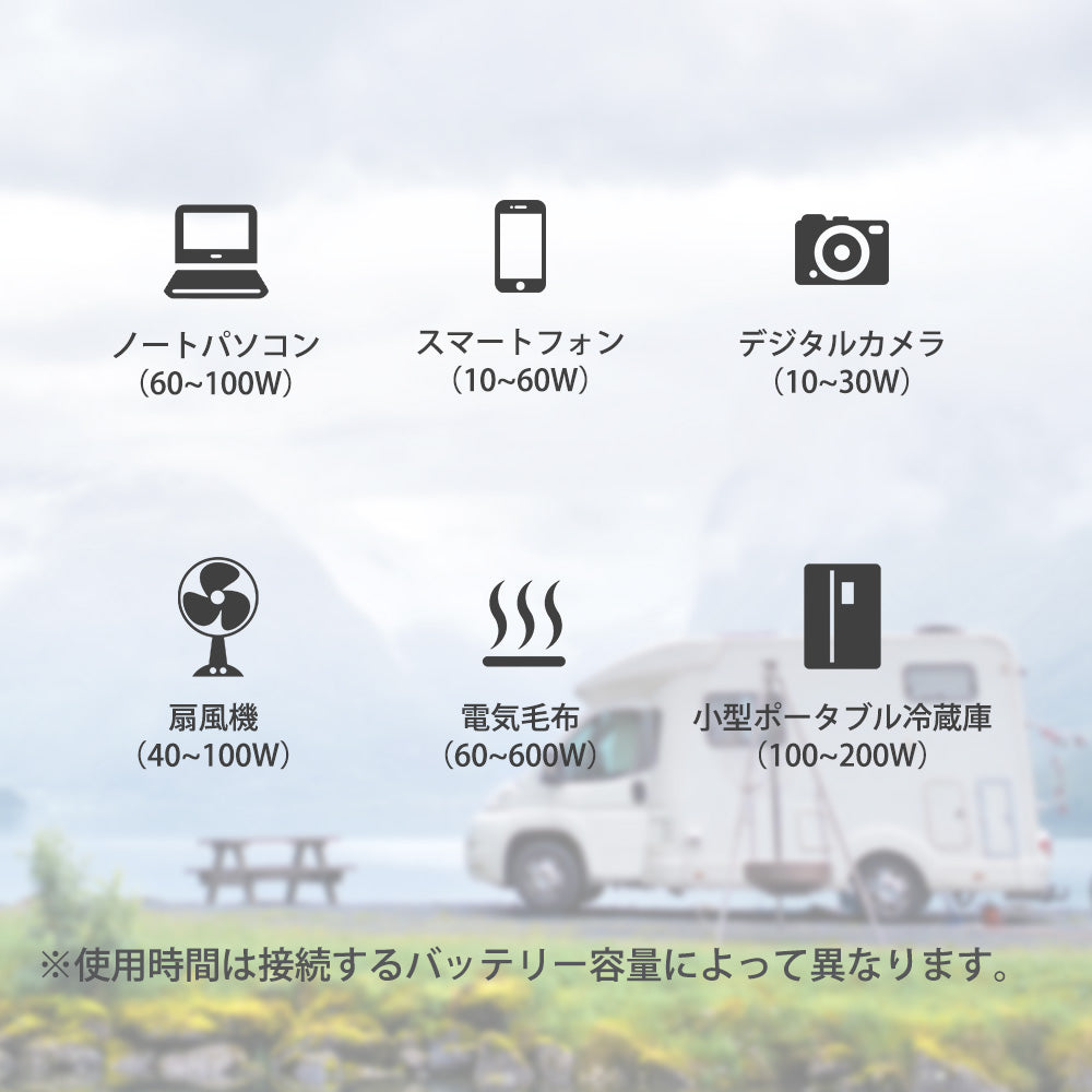 1000W 12V 純正弦波インバーター 50/60HZ切替可能