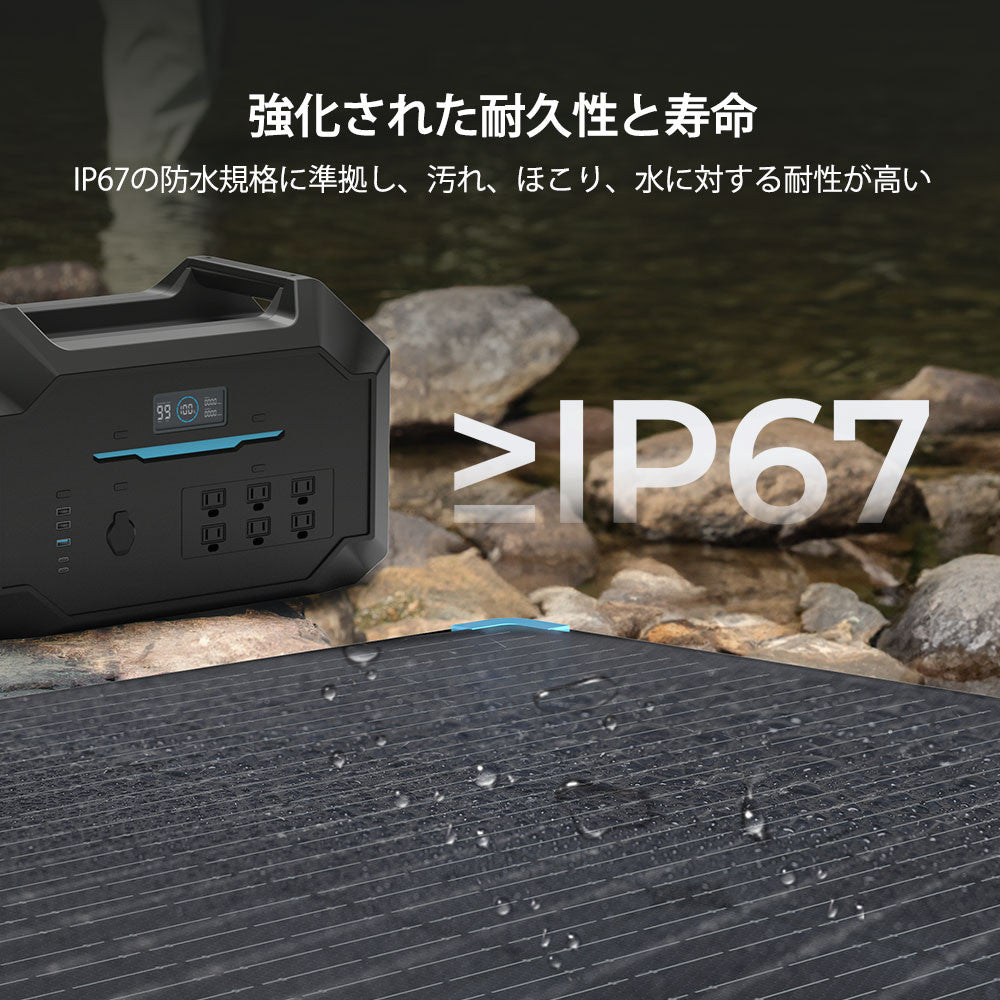折り畳みポータブルソーラーパネル400W