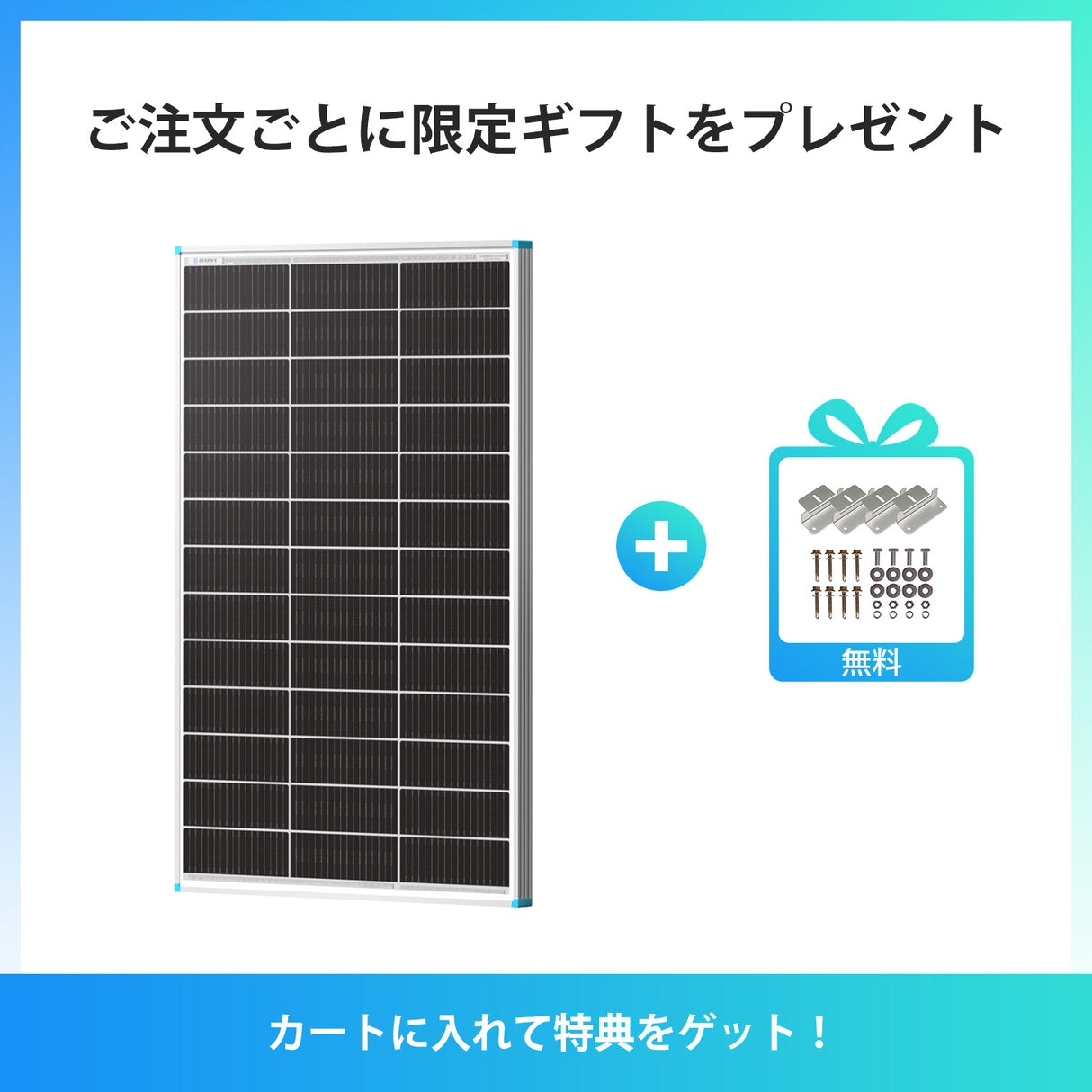 100W/200W N-Type 両面発電ソーラーパネル