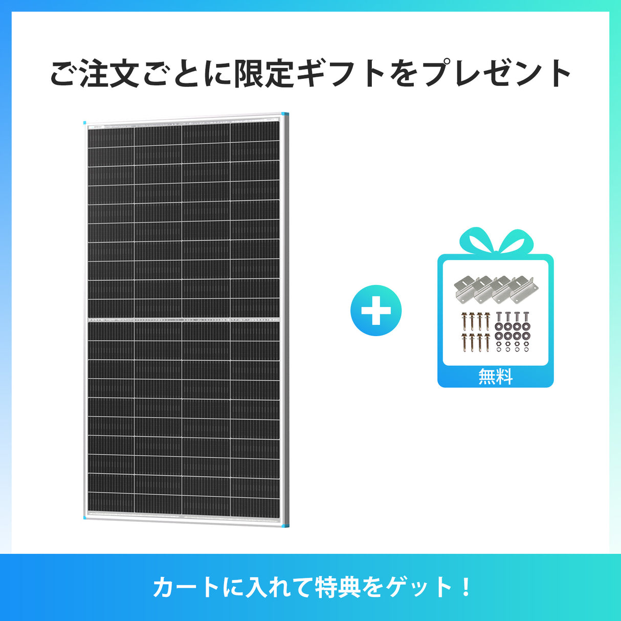 100W/200W N-Type 両面発電ソーラーパネル
