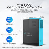 ハイブリッドソーラーインバーター 24V 2500~3000W