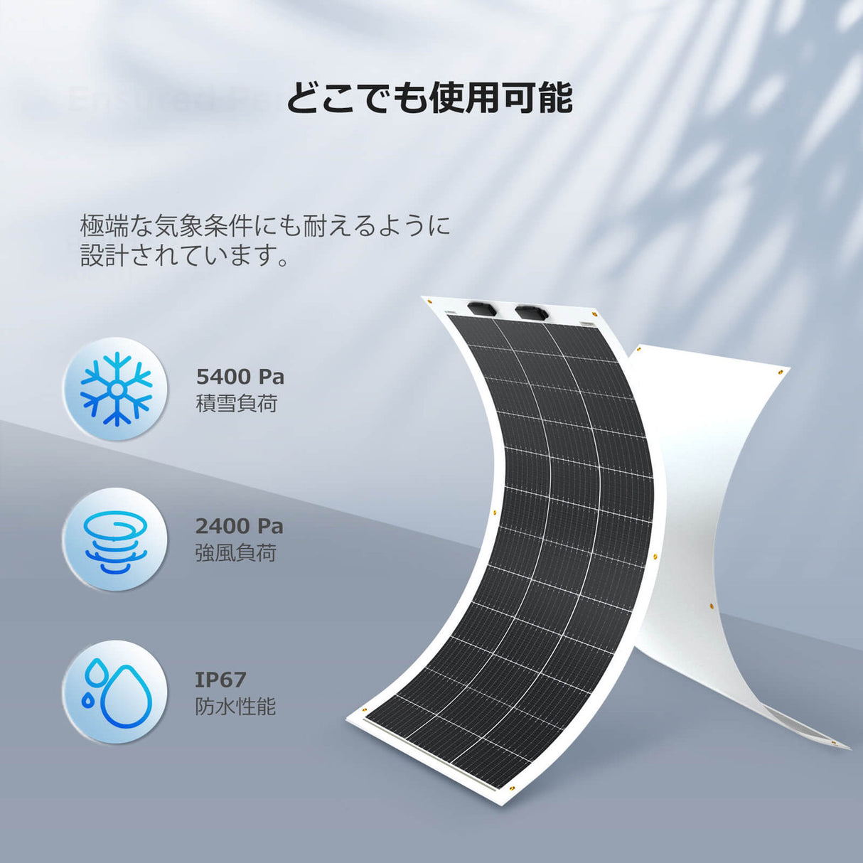 RENOGY フレキシブルソーラーパネル100W