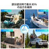 200W/100W ShadowFluxシリーズ フレキシブル 影に強い N型 高効率ソーラーパネル