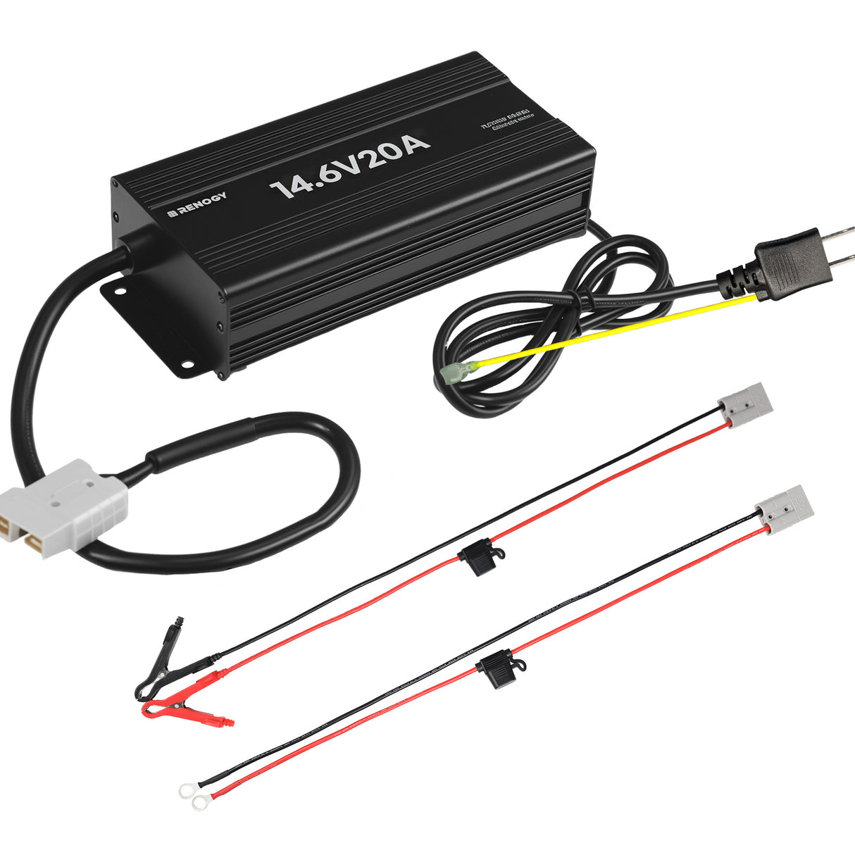 12V 20A AC-DC リン酸鉄リチウムイオンバッテリー専用充電器