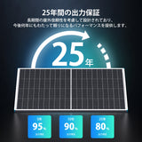 100W/200W N-Type 両面発電ソーラーパネル