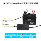 リン酸鉄リチウムイオンバッテリー専用充電器12V 20A