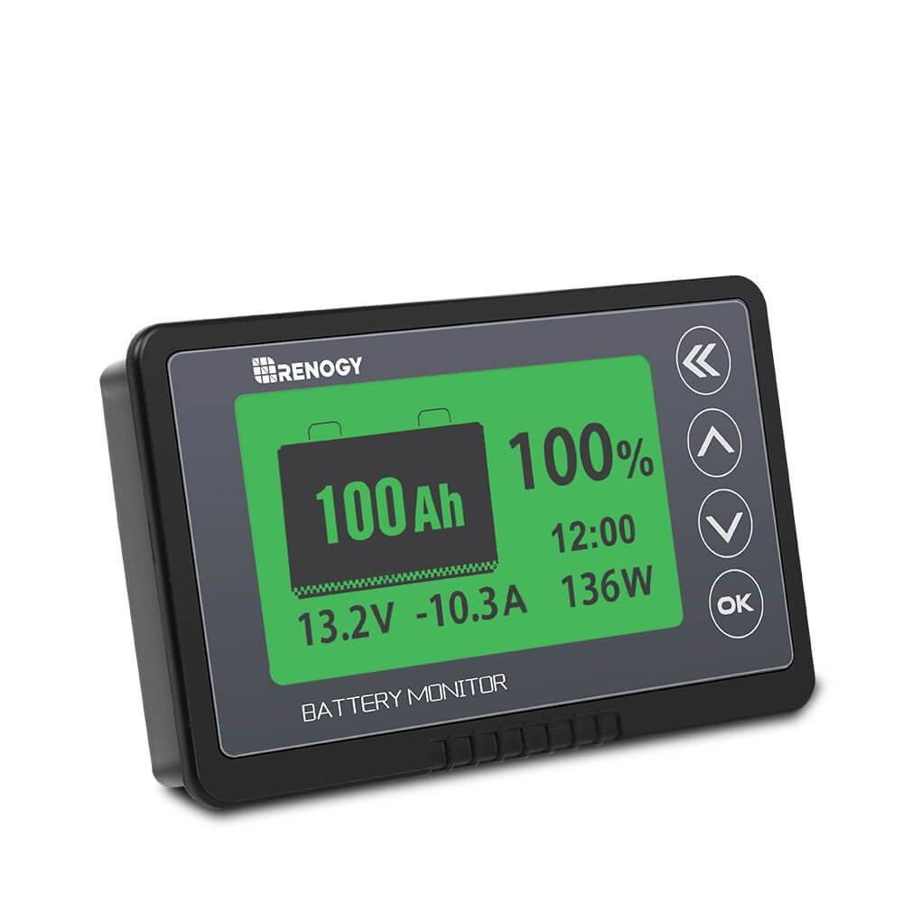 RENOGY レノジー RBM500 モニター RBM500 バッテリーモニター 電圧計＆電流計 – Renogy JP
