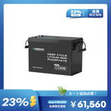 12V 300Ah/200Ah/100Ah Core シリーズ Mini リン酸鉄リチウムイオンバッテリー