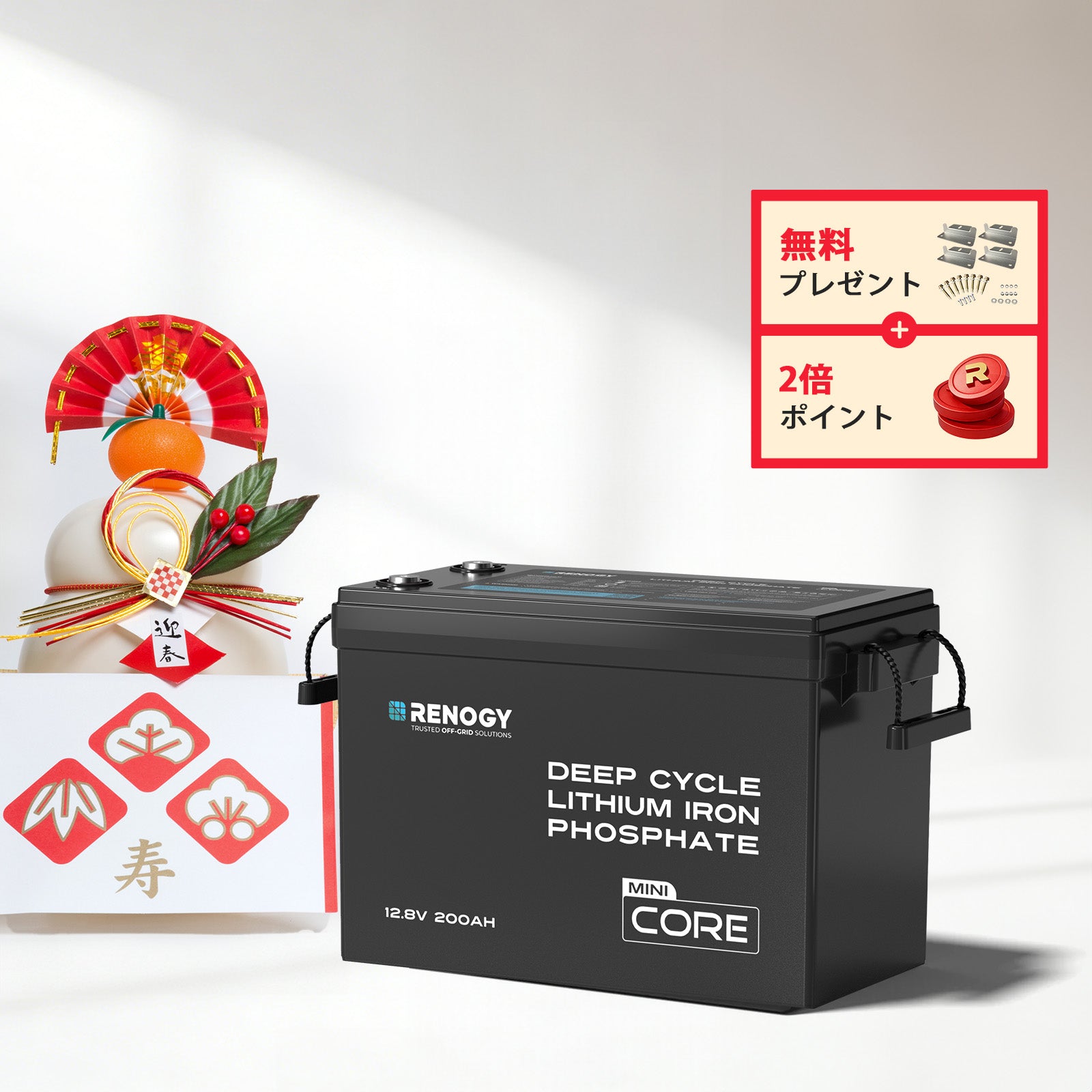 RENOGY レノジー DCC MPPT 走行充電器 30AとBT-2 RENOGY（レノジー） RENOGY DCCシリーズ 12V 30A 走行充電器 MPPT