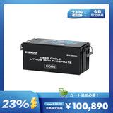 ヒート機能付き12V 300Ah Core LTシリーズ リン酸鉄リチウムイオンバッテリー