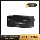 ヒート機能付き12V 300Ah Core LTシリーズ リン酸鉄リチウムイオンバッテリー