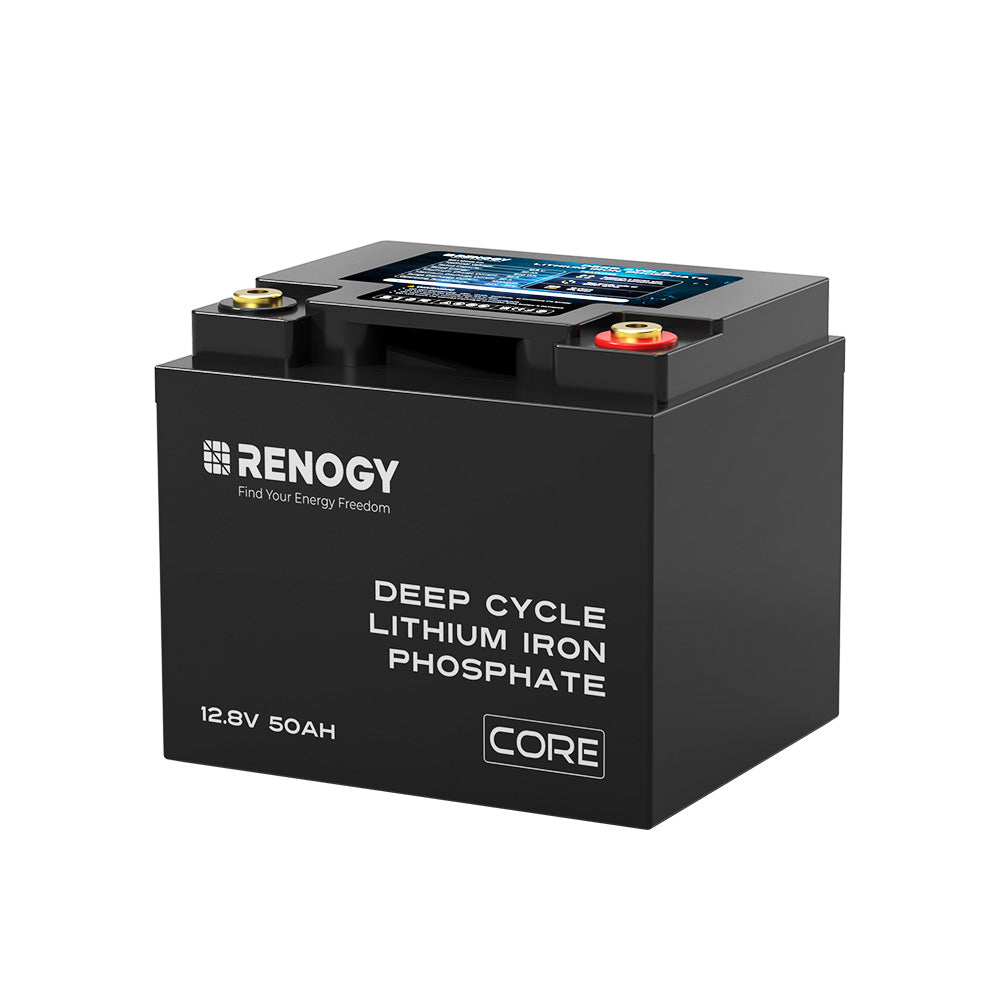 Core シリーズ 12V 50AH リン酸鉄リチウムイオンバッテリー