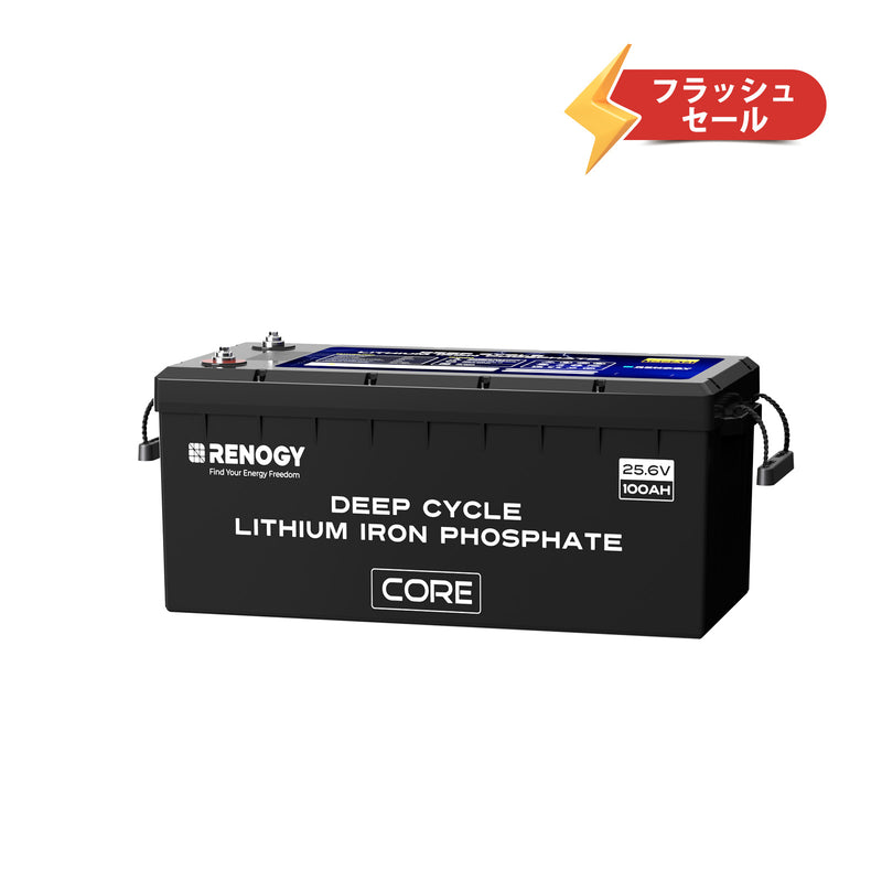 ヒート機能付き 24V200Ah Core LTシリーズ リン酸鉄リチウムイオンバッテリー