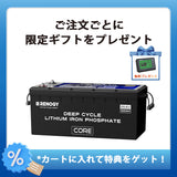 ヒート機能付き 24V200Ah Core LTシリーズ リン酸鉄リチウムイオンバッテリー