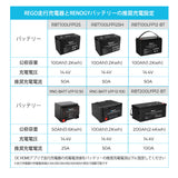 REGOシリーズ 走行充電器12V 60A Bluetoothモジュール内蔵
