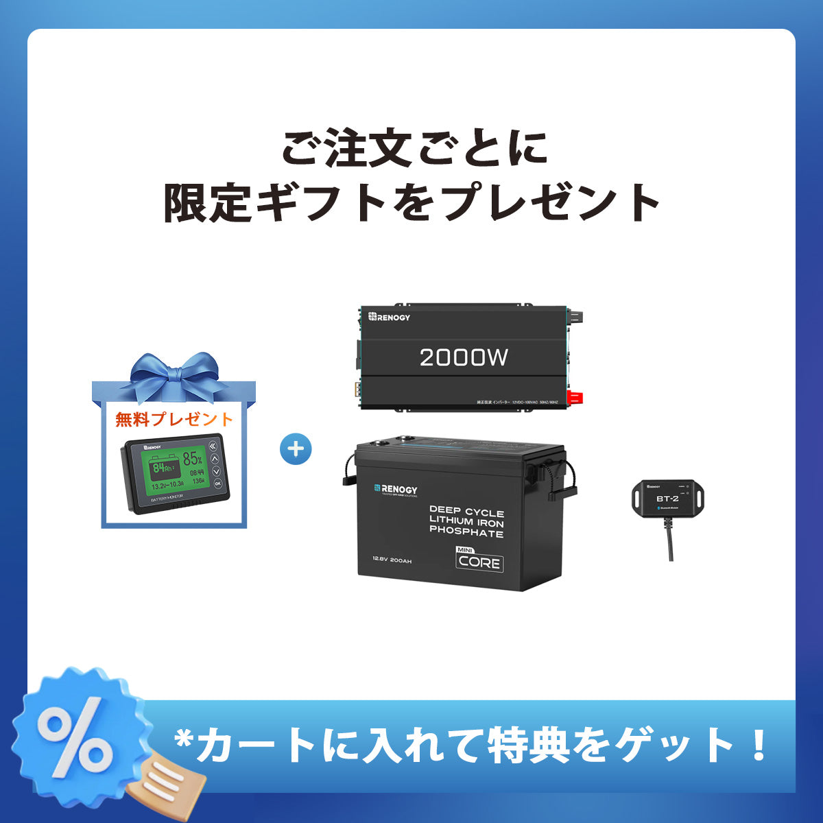 フレキシブルソーラーパネル 200W | Renogy JP
