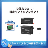 200Ah パワーキット｜200Ah Mini リン酸鉄リチウムイオンバッテリー+2000Wインバーター＋50A DCC 走行充電器