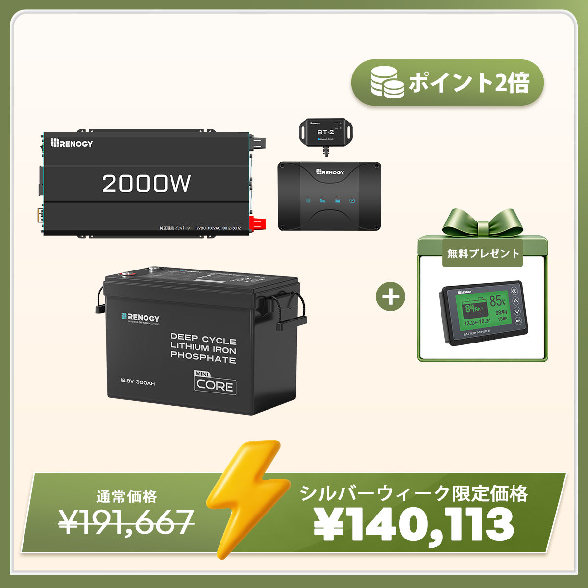 RVソリューション | 3.8kWhスタンダードモデル & 7.6kWh大容量モデル