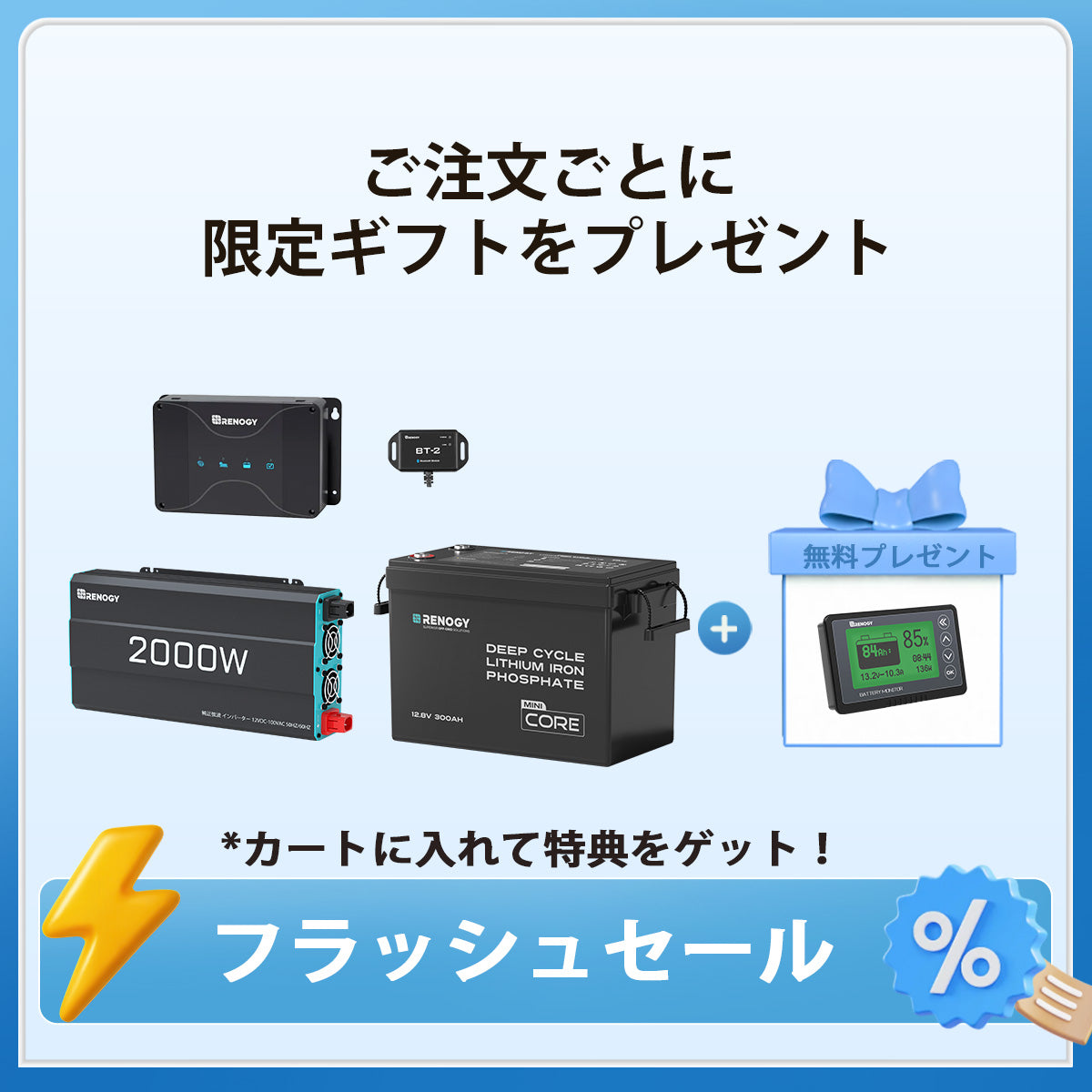 RVソリューション | 3.8kWhスタンダードモデル & 7.6kWh大容量モデル