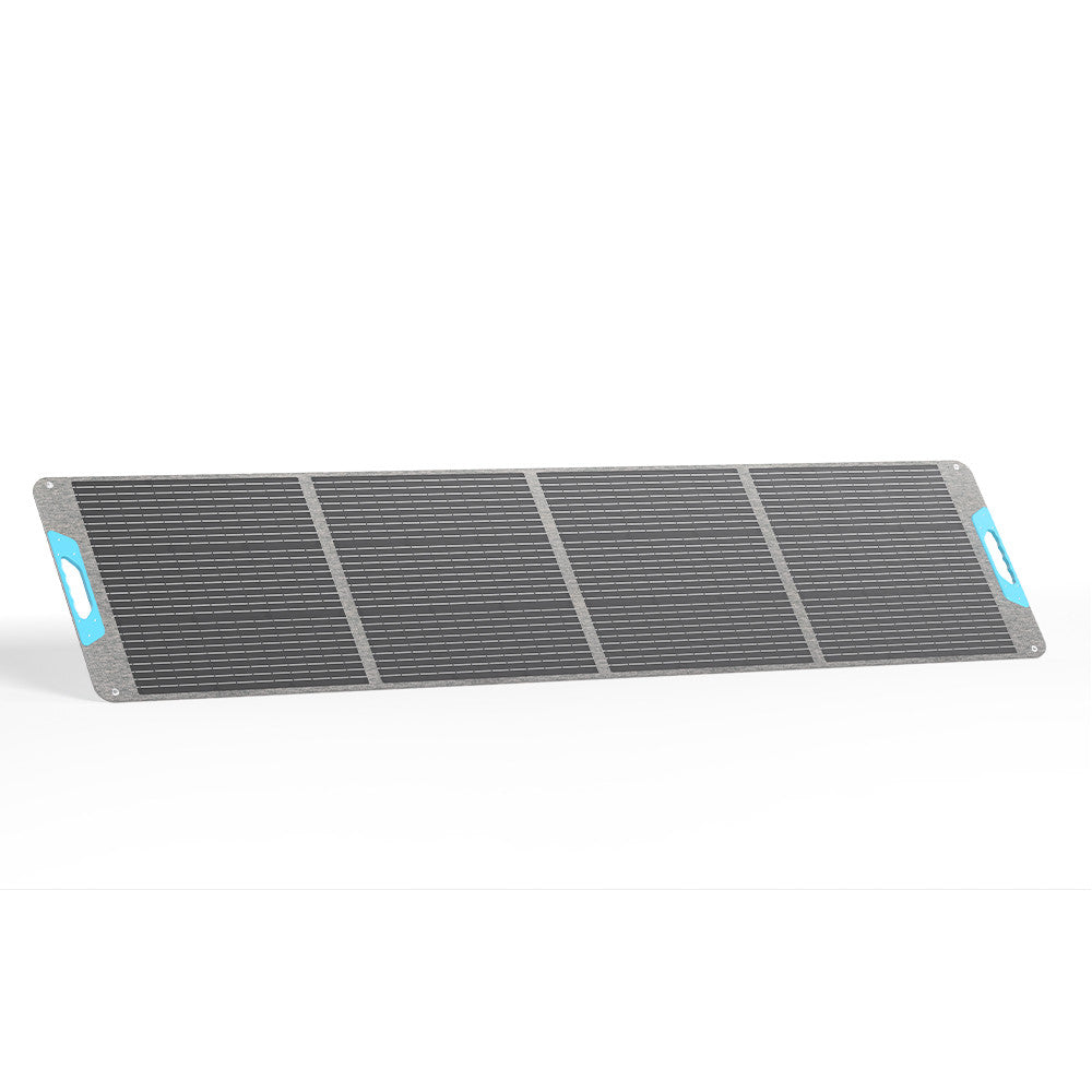E.FLEXシリーズ 200W 折り畳みポータブルソーラーパネル USBポート付き