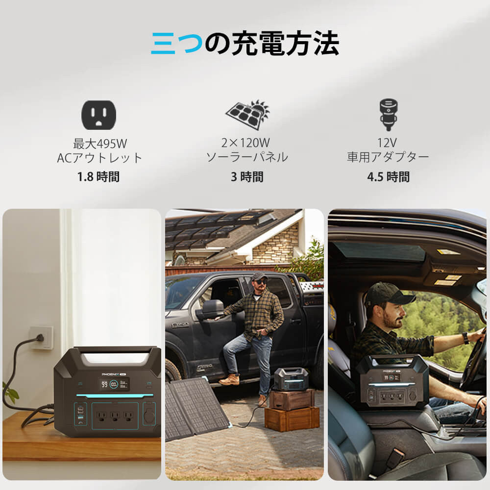 RENOGYポータブル電源 500