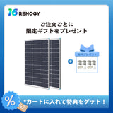 Renogy 100W 12V N型高効率 ソーラーパネル