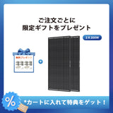 200W ShadowFluxシリーズ 影に強い N型 高効率ソーラーパネル