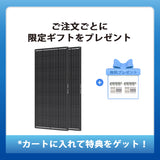 200W ShadowFluxシリーズ 影に強い N型 高効率ソーラーパネル