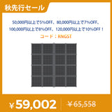 【新発売】400W 折り畳みソーラーパネルブランケット