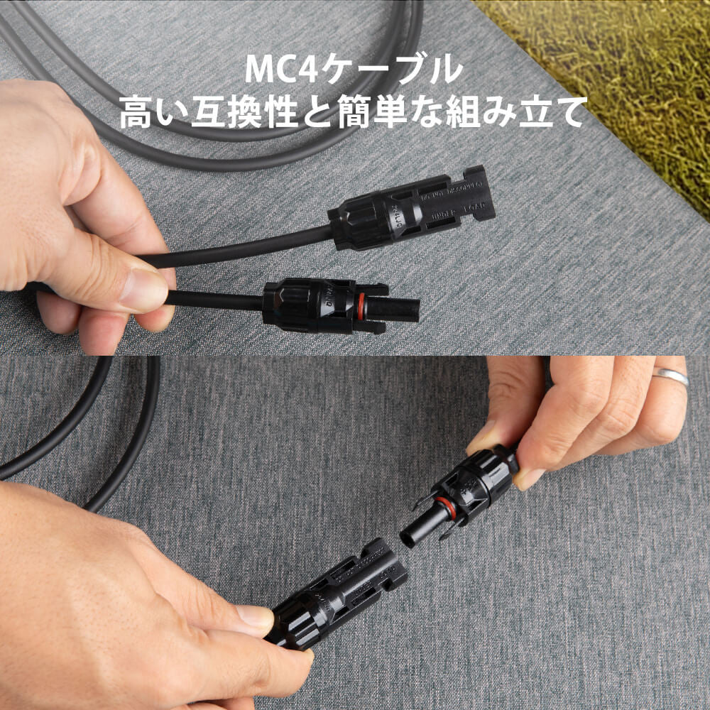 折り畳みソーラーパネル 80W E.FLEXシリーズ